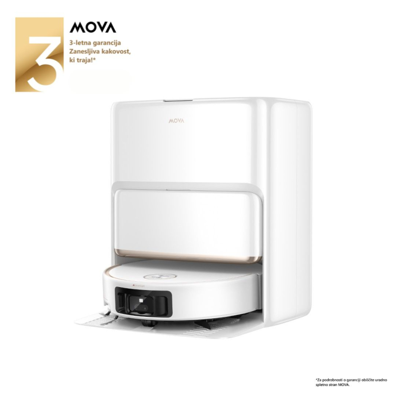 MOVA Z60 Ultra Roller Complete bel robotski sesalnik