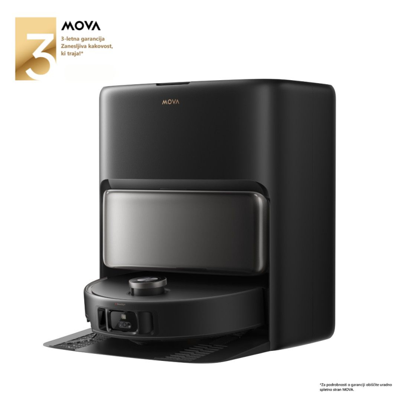 MOVA V50 Ultra Complete črn robotski sesalnik
