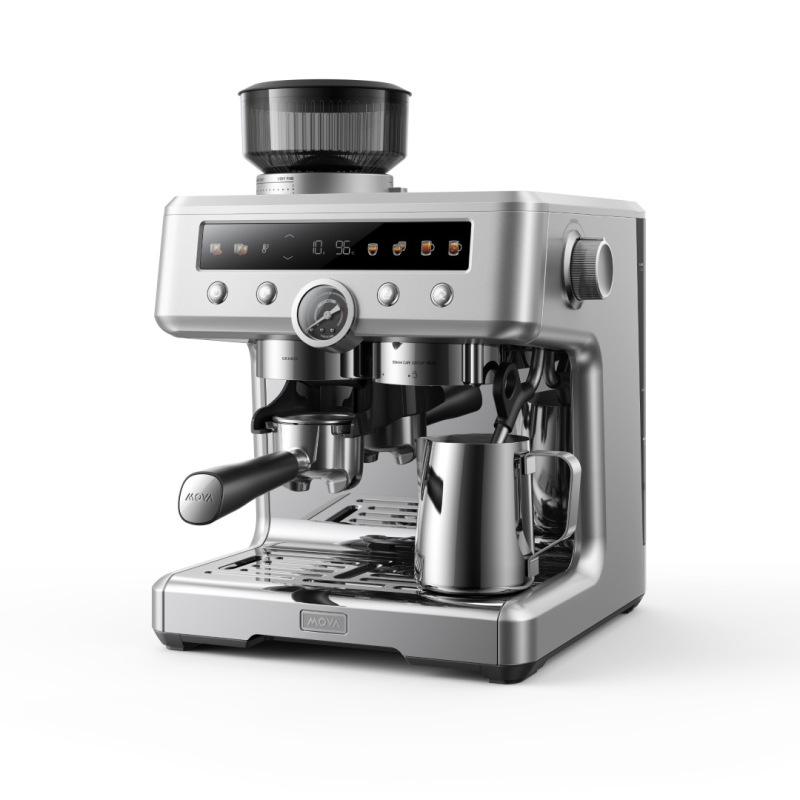 2b4f8b9371487cc0b2b5b6cf59dbf568 MOVA S20 Pro srebrn kavni aparat z vgrajenim mlinčkom