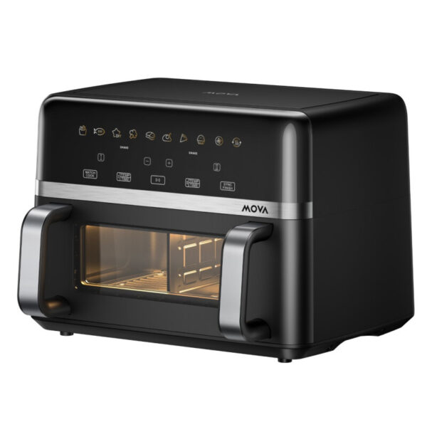 FD20 Pro črn pametni cvrtnik na vroč zrak