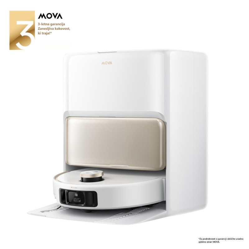 MOVA V50 Ultra Complete bel robotski sesalnik