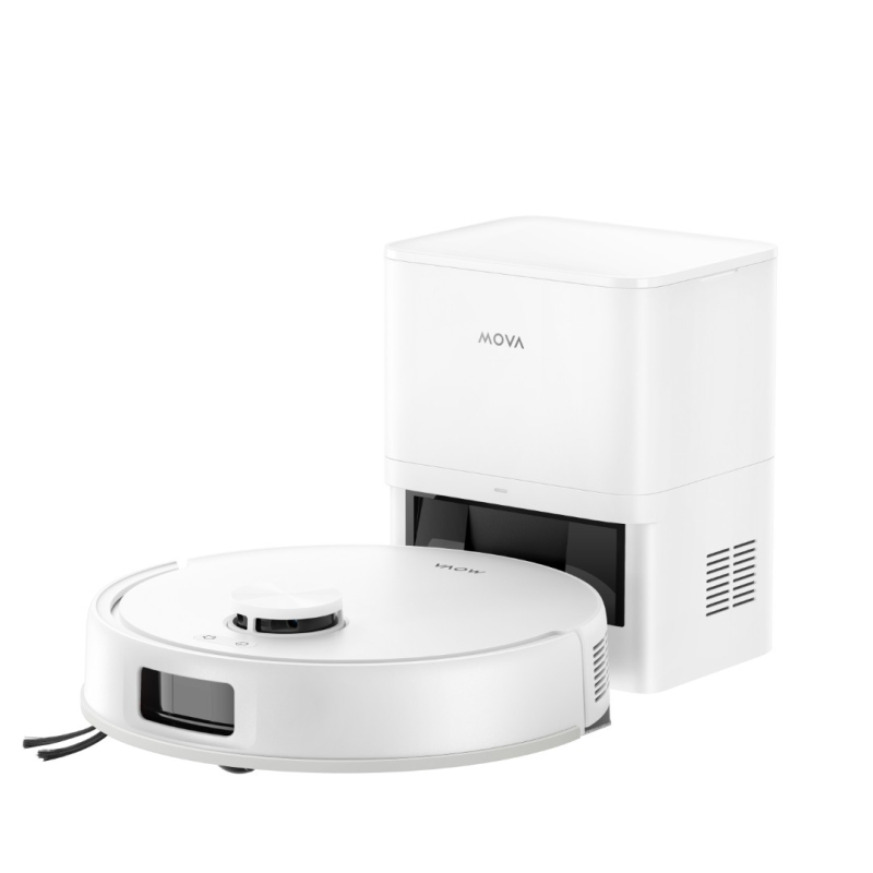 MOVA E20 Pro Plus robotski sesalnik bel