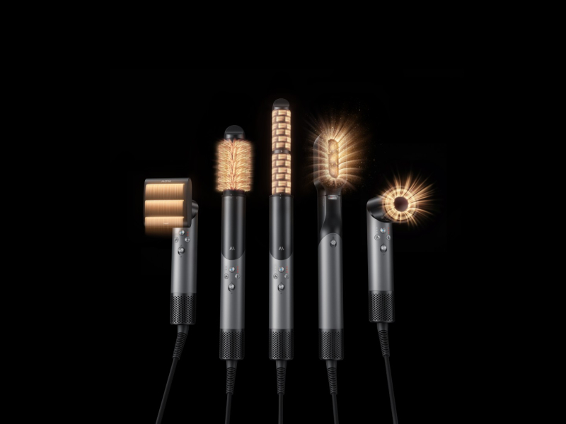 MOVA Master 10 Lunar srebrn sušilnik in oblikovalnik las