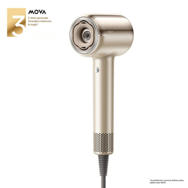 MOVA Shine 20 zlat AI sušilnik las s plazemsko tehnologijo