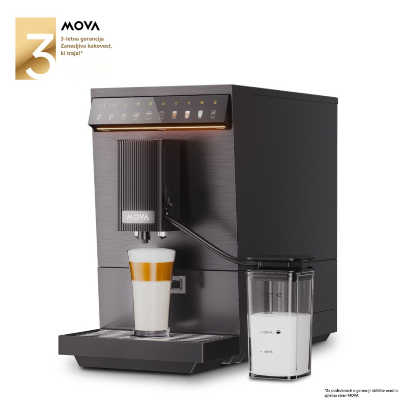 MOVA Virtuoso 10 Pro črn kavni aparat