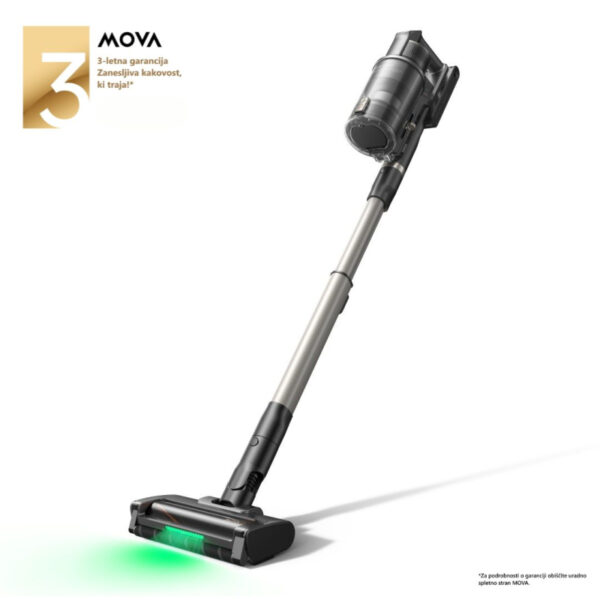 MOVA G70 pokončni sesalnik črn