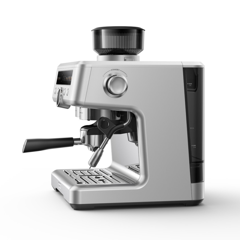 c98263a19235ebdfe6a012065b1c59c4 MOVA S20 Pro srebrn kavni aparat z vgrajenim mlinčkom